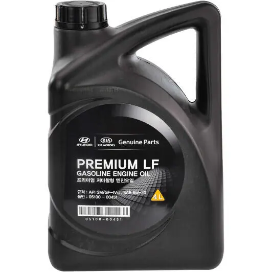 Моторное масло Hyundai Premium LF 5W-20 4 л (0510000451)