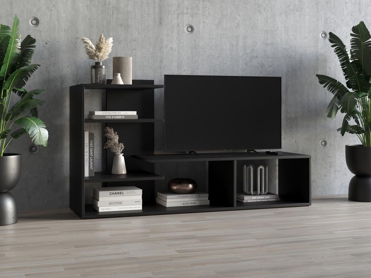 Тумба ТВ Moreli Id27-191 1400x726x398 мм Черный (id27-191-black)