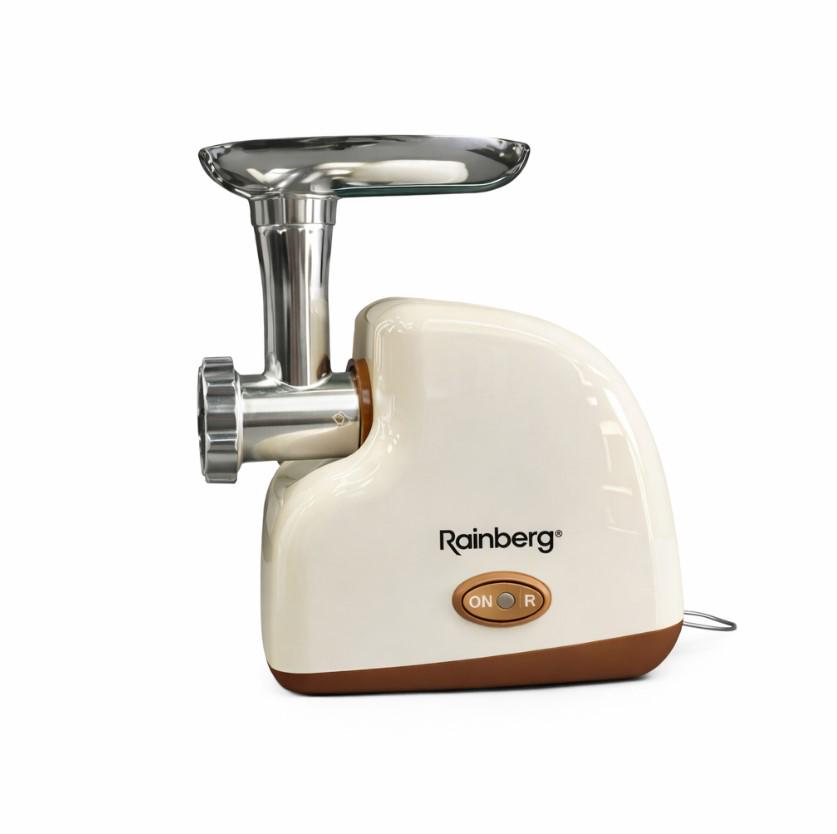 М'ясорубка Rainberg RB-2319 функція реверсу/захист від перевантаження/насадка Кеббе (BEIGRB2319)