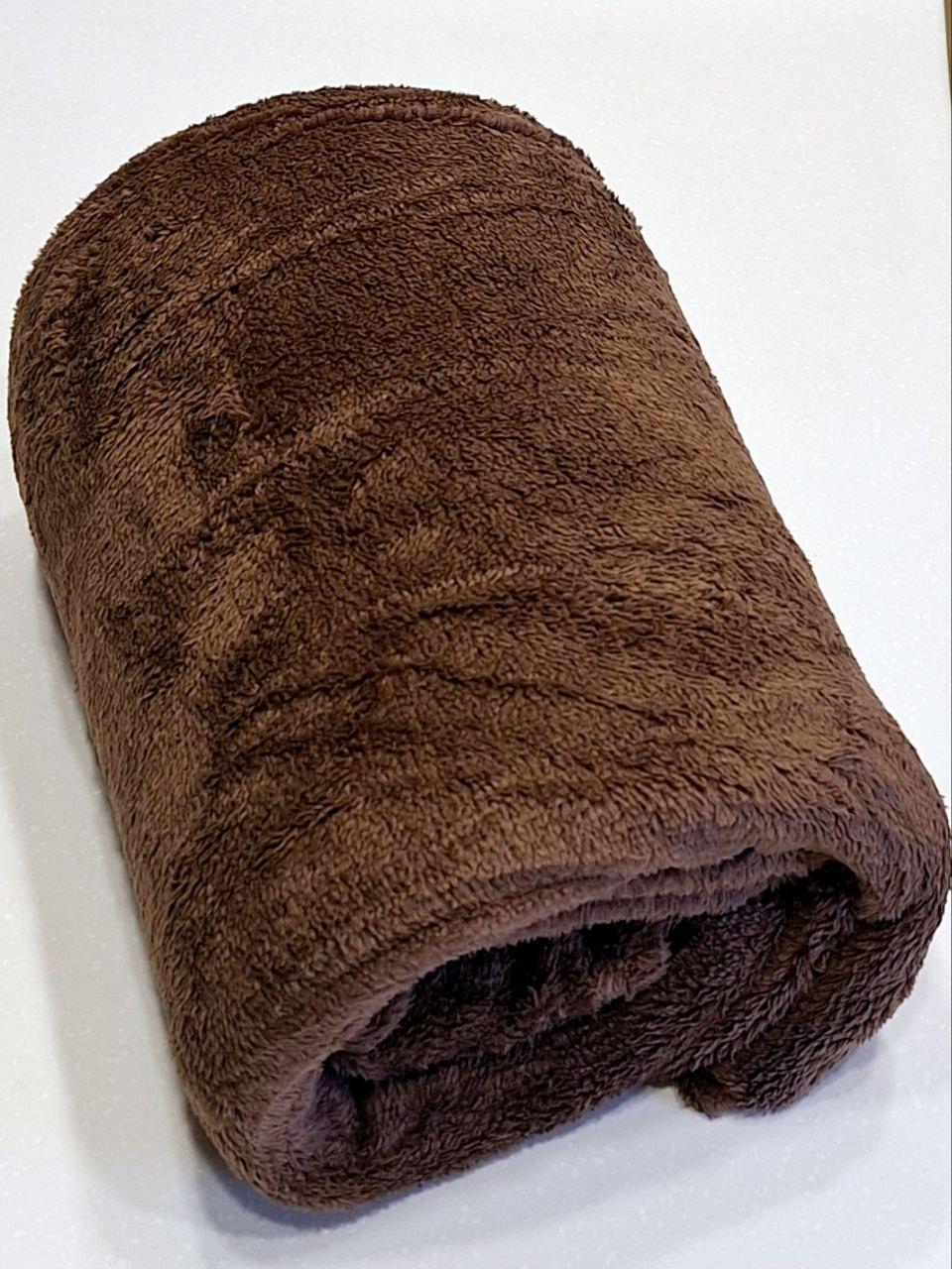 Плед-простыня флисовая Colorful Home Конфета 180х200 см Коричневый (996) Плед-простыня флисовая Colorful Home Конфета 180х200 см Коричневый (996)