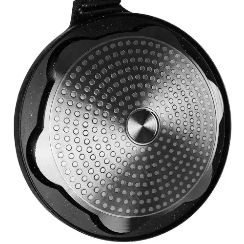 Сковорода для млинців Ruhhy 19317 з 7 секціями у формі смайликів (19317) - фото 5 Сковорода для млинців Ruhhy 19317 з 7 секціями у формі смайликів (19317) - фото 5