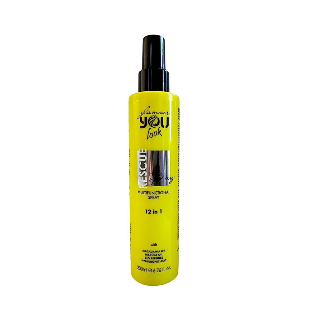 Спрей захисний миттєвої дії для волосся You Look Professional Glamour Multifunctional Spray 12в1 200 мл