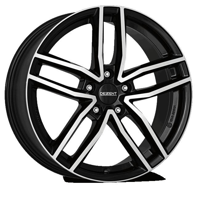 Литые диски Alutec Ikenu 7,5x17 5x112 ET40 DIA66,6 Diamond black front polished