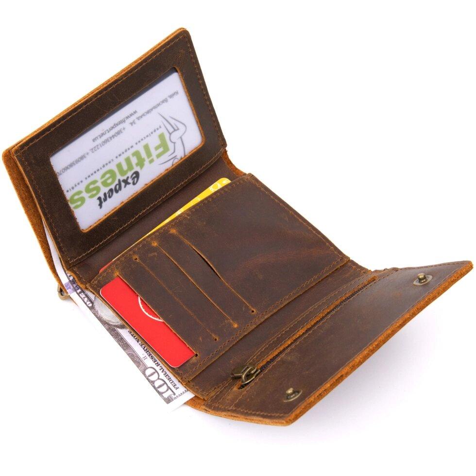 Портмоне на цепочке 720439 Коричневый (1939599425) - фото 4