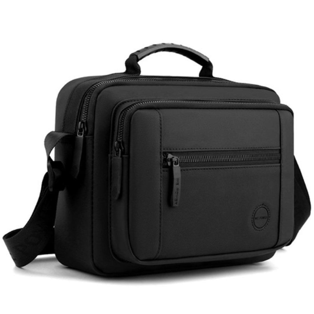 Мужская сумка через плечо Royal Bag AT08-1252A Черный (7482)