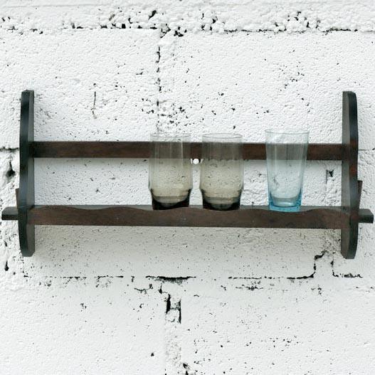 Полка настенная из дерева Гамалито Мокко (ПНС/003510)