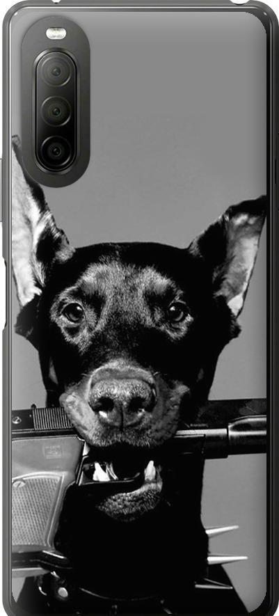 Чехол на Sony Xperia 10 II Доберман (2745u-2528-42517)