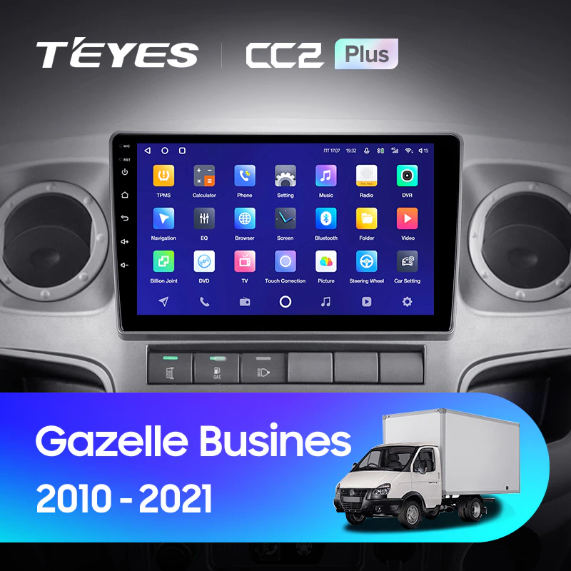 Автомагнитола штатная Teyes CC2 Plus для GAZ Gazelle Busines 2010-2021 Android (1798650909) - фото 7