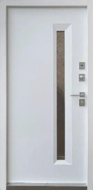 Дверь входная Qdoors Стрит Норд уличная 850х2040 мм Хром - фото 2