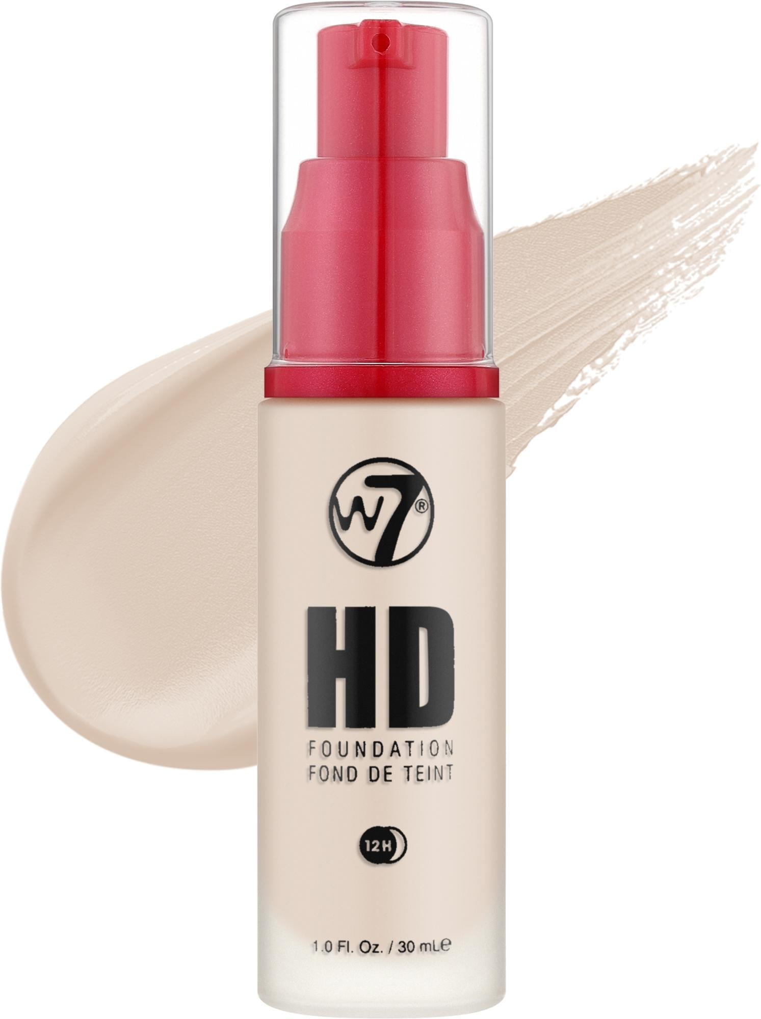 Тональный крем W7 12 Hour HD Foundation 30 мл Fresh Beige (402329) Тональный крем W7 12 Hour HD Foundation 30 мл Fresh Beige (402329)