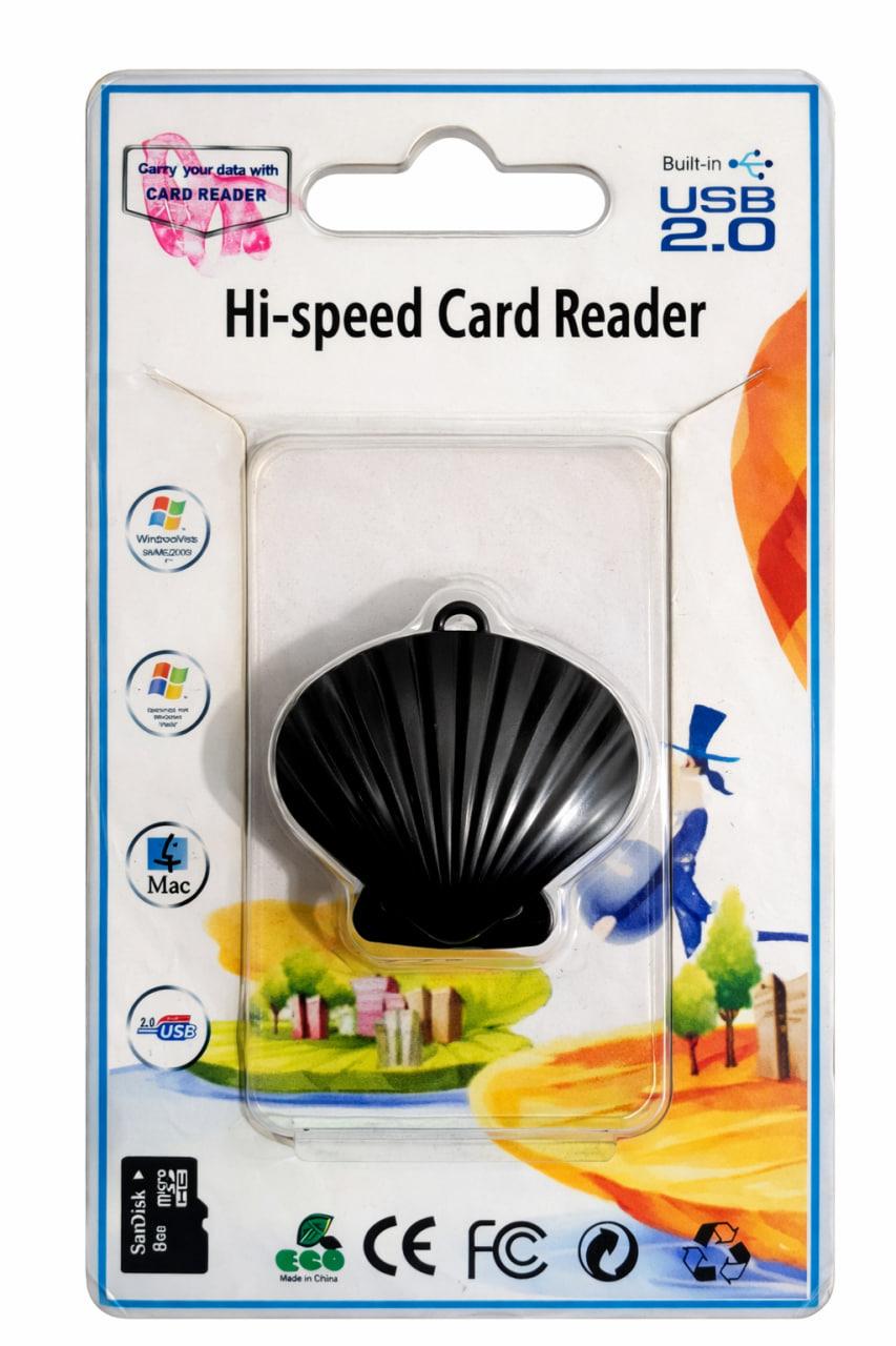 Картридер Card Reader SY-T95 USB 2.0 Black (3511279)