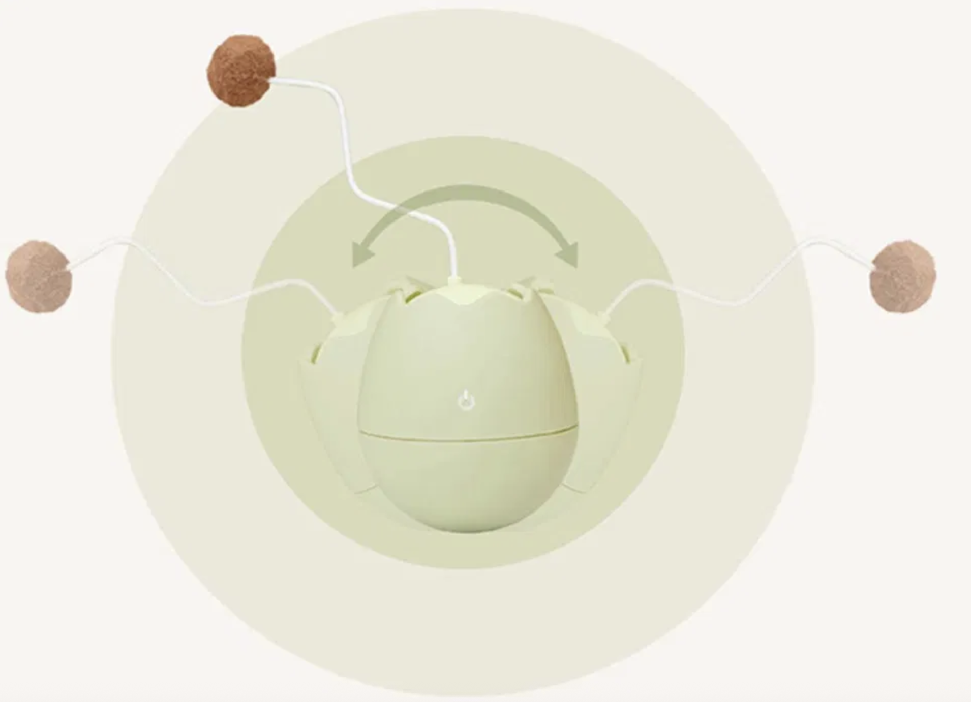 Іграшка для котів яечко - фото 3 Іграшка для котів яечко - фото 3