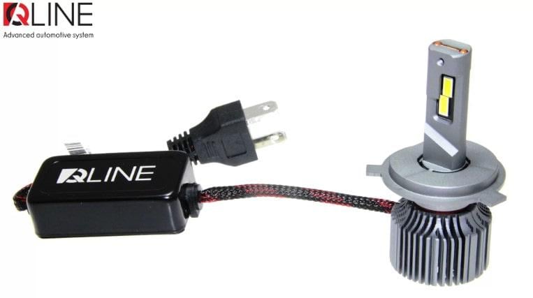 Автолампи Qline Ultra LED +200% 55W H4 H/L 6000K 2 шт. - фото 2 Автолампи Qline Ultra LED +200% 55W H4 H/L 6000K 2 шт. - фото 2