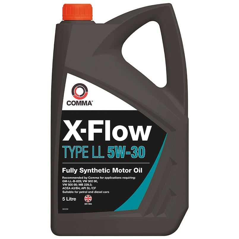 Моторне масло COMMA X-FLOW TYPE LL 5W-30 5 л (XFLL5L)