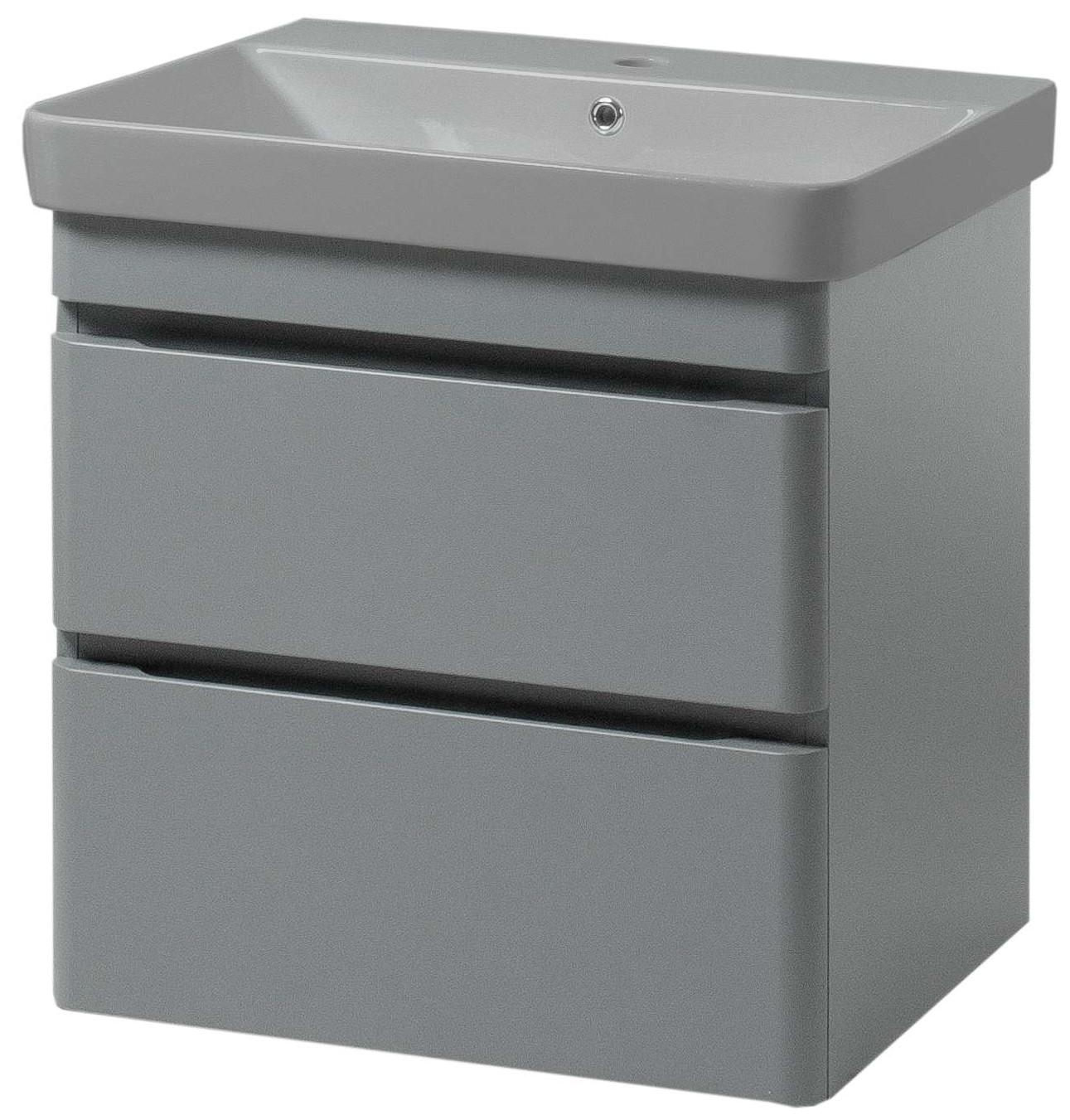 Тумба ЮВВІС Vivace ТПБ-2 Д 60 см з умивальником Vivace Бетон матовий (14889287)