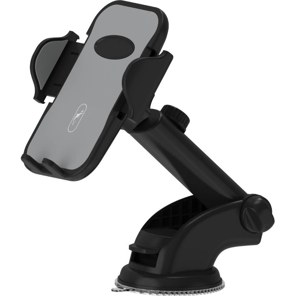 Держатель автомобильный SkyDolphin SH04 на присоске телескопический 4,5-7" Black (SDAT-000088)