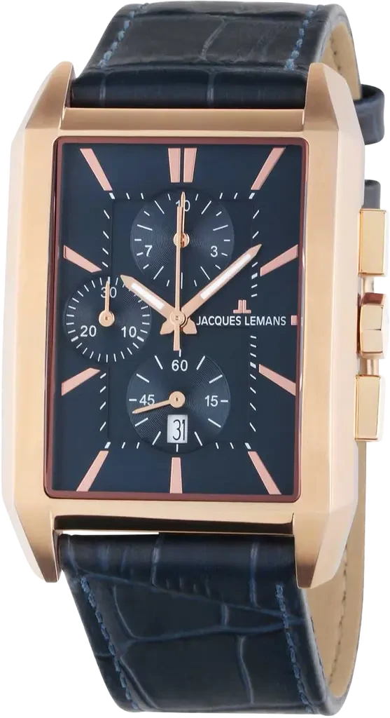 Наручные часы мужские Jacques Lemans Torino 1-2161.1G со стальным корпусом WR 50 м и синим циферблатом Наручные часы мужские Jacques Lemans Torino 1-2161.1G со стальным корпусом WR 50 м и синим циферблатом