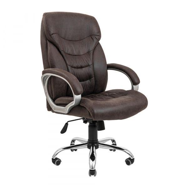 Кресло офисное Кальяри Ю Хром М-2 Амели Браун (1689858)