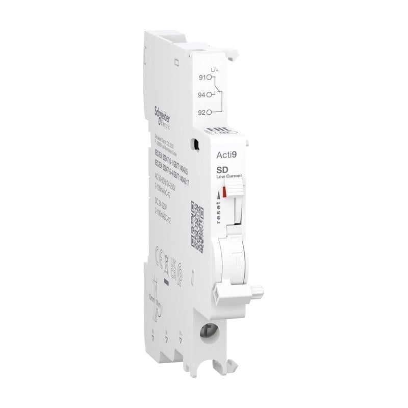 Контакт додатковий Schneider Electric Acti9 iSD 100 мА C60/C120 (A9N26917)