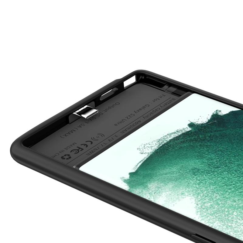 Чехол-аккумулятор XON PowerCase для Samsung Galaxy S22 Ultra 4800 mAh Black - фото 9