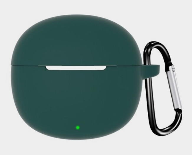 Чехол-накладка DK Silicone Candy Friendly с карабином для Xiaomi QCY T20 Green