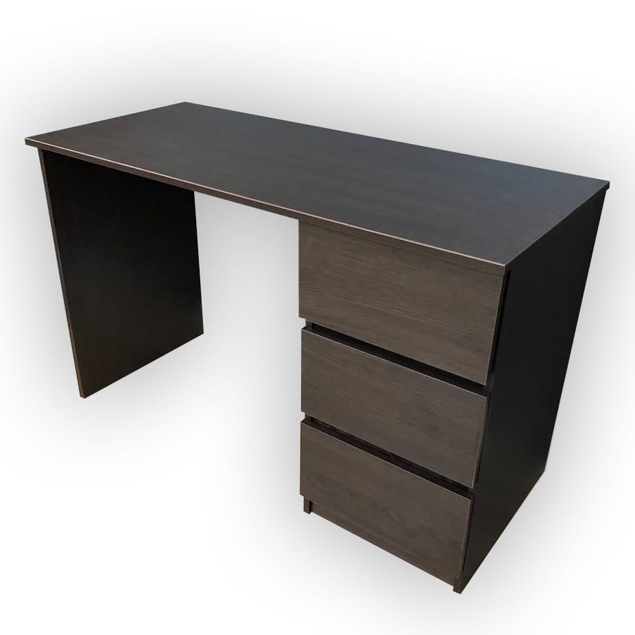 Стіл письмовий на 3 шухляди без ручок Axel 1200х530х750 мм Венге Магія