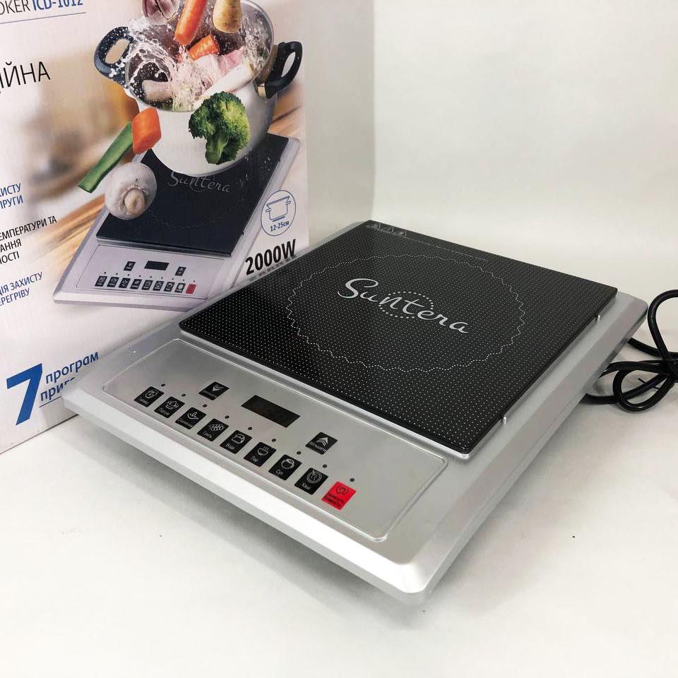 Плитка індукційна Suntera 2000 Вт (ICD-1012) - фото 3 Плитка індукційна Suntera 2000 Вт (ICD-1012) - фото 3