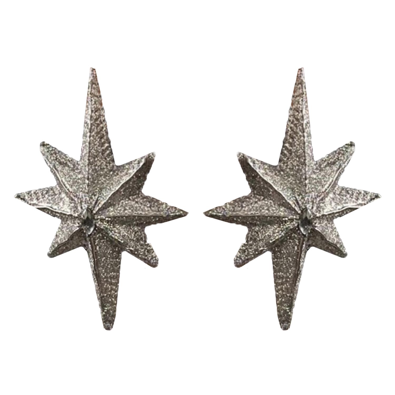 Сережки Звездочка XL Seta Decor 22-394SL