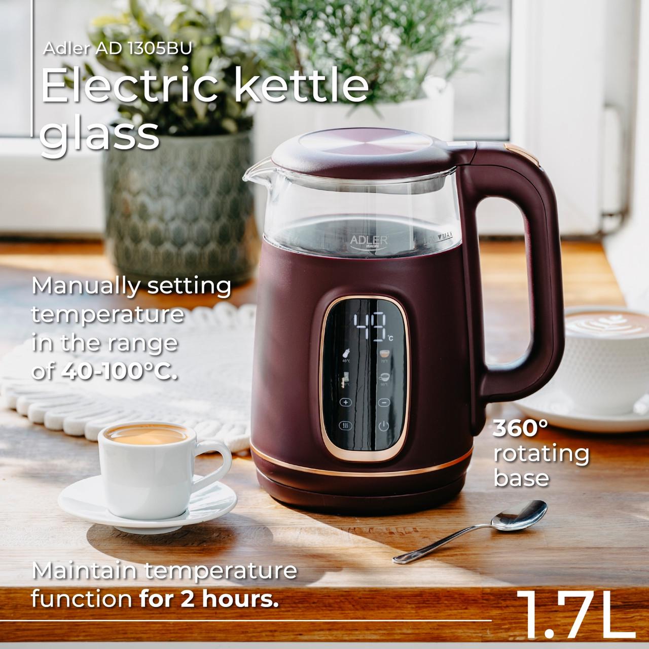 Електрочайник Adler AD 1305 з регулюванням температури (04097) - фото 7 Електрочайник Adler AD 1305 з регулюванням температури (04097) - фото 7