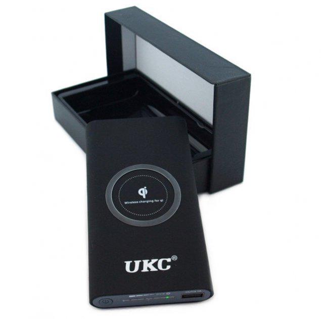 Акумулятор зовнішній UKC 5555 Qi 30000 mAh/10000 mAh