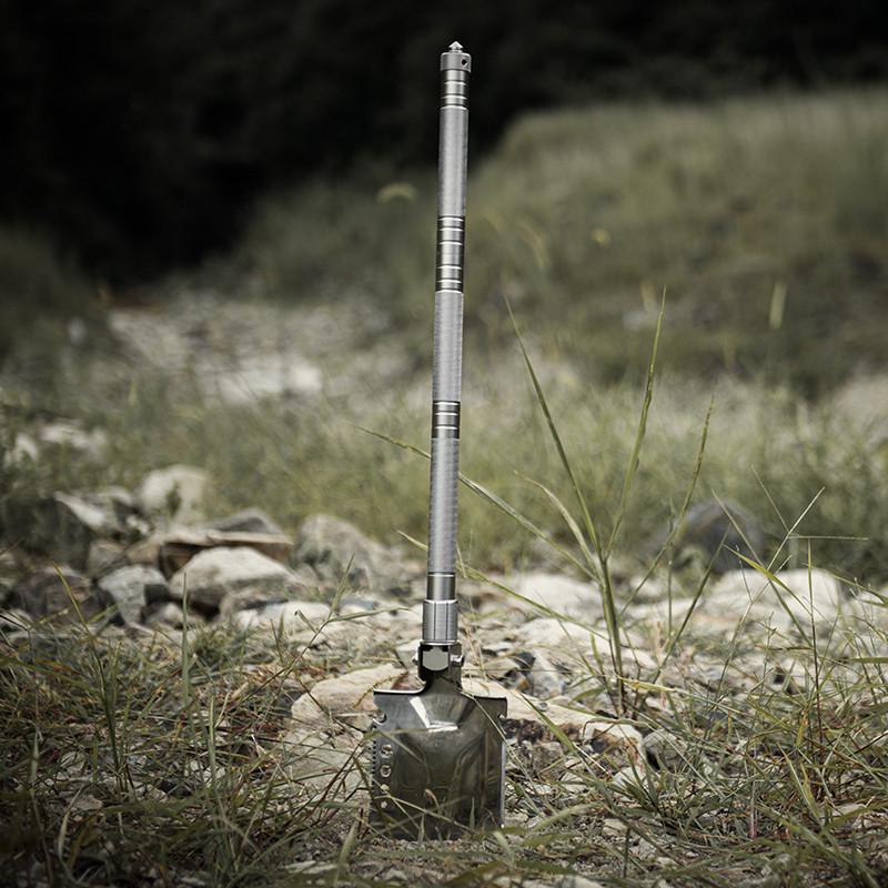 Лопата Naturehike Multifunctional outdoor shovel NH20GJ002 Серебристый (atlantmarket_58342) - фото 9