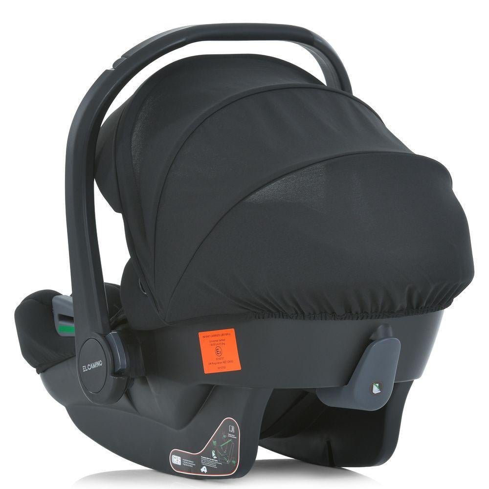 Автокресло для новорожденных El Camino ME 1186 i-KEEP i-SIZE R129 до 87 см 40-87 см Melange Jet Blaсk (2763098323) - фото 4 Автокресло для новорожденных El Camino ME 1186 i-KEEP i-SIZE R129 до 87 см 40-87 см Melange Jet Blaсk (2763098323) - фото 4