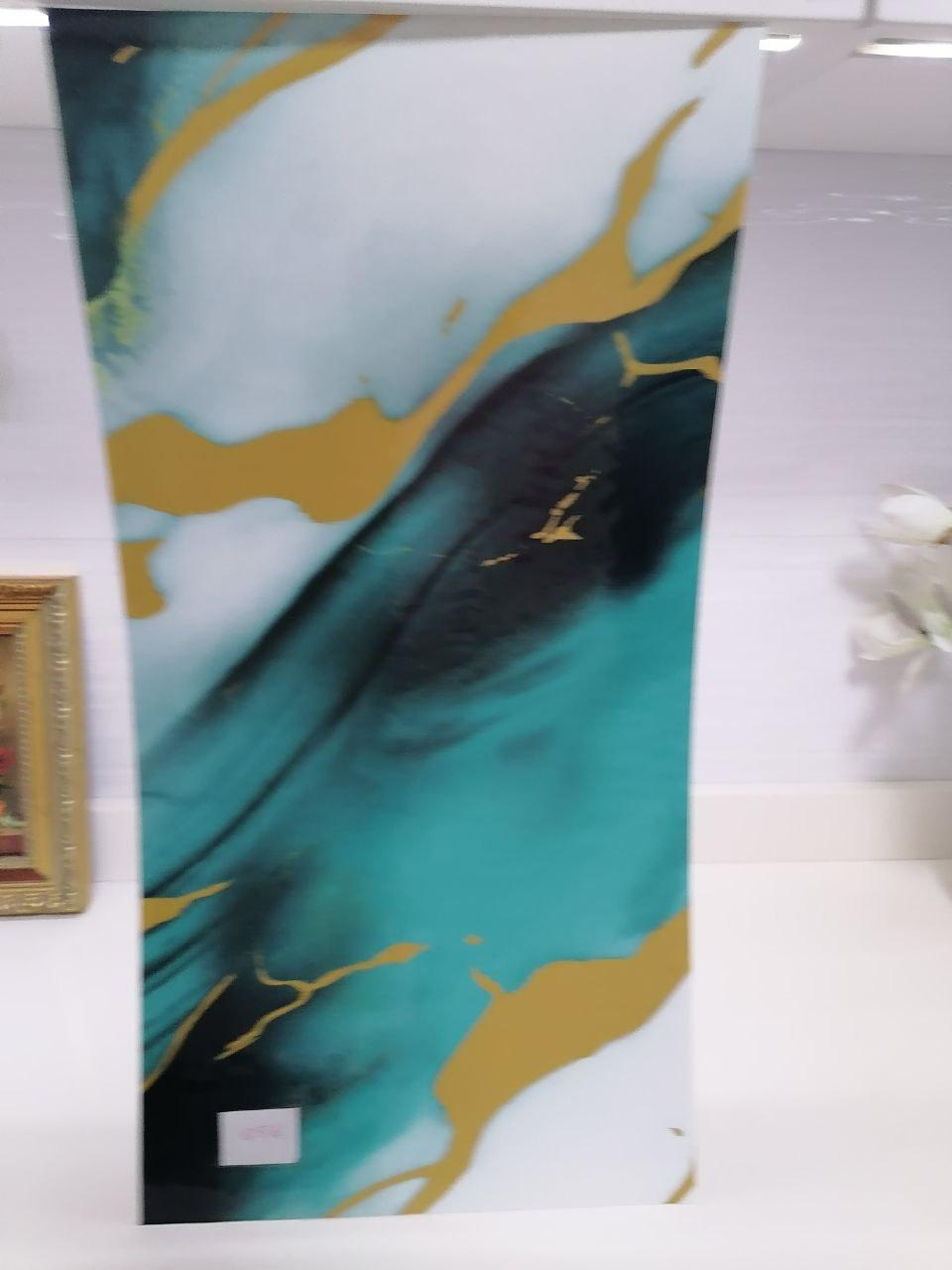 PET-панель cамоклеюча глянцева 600х300х2,5 мм Синьо-бірюзовий (VN3-117) - фото 2 PET-панель cамоклеюча глянцева 600х300х2,5 мм Синьо-бірюзовий (VN3-117) - фото 2