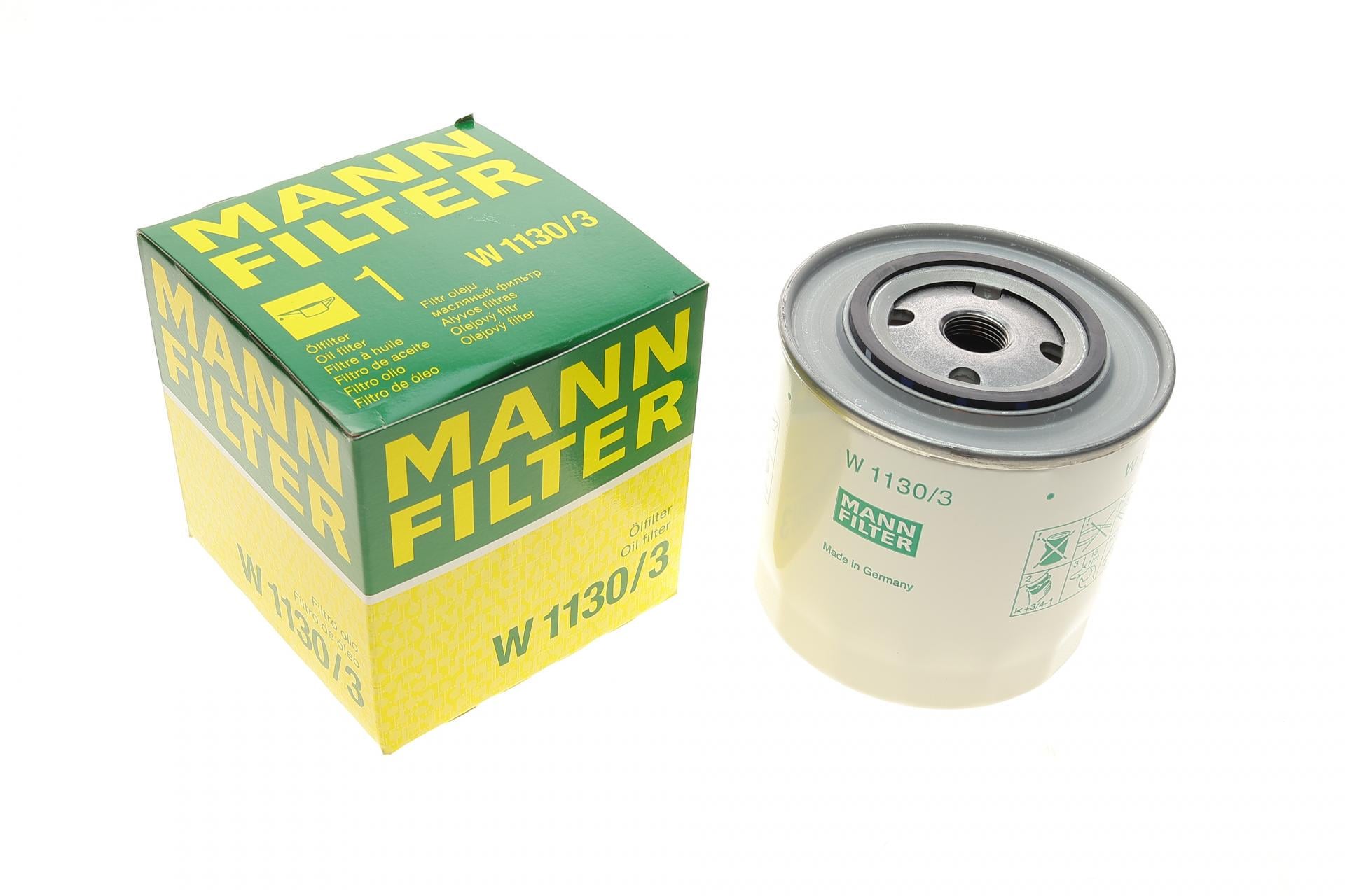 Фильтр масляный Mann-Filter для Volvo S70/S80/V70 2,5TDI 97-01/Volvo 850 2,5TDI 95-96 (W 1130/3) Фильтр масляный Mann-Filter для Volvo S70/S80/V70 2,5TDI 97-01/Volvo 850 2,5TDI 95-96 (W 1130/3)