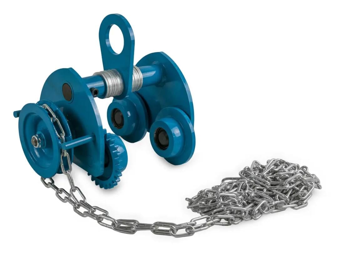 Роллерная тележка с ручным цепным приводом KRAISSMANN GCL 1т 1000 кг (2707030) Роллерная тележка с ручным цепным приводом KRAISSMANN GCL 1т 1000 кг (2707030)