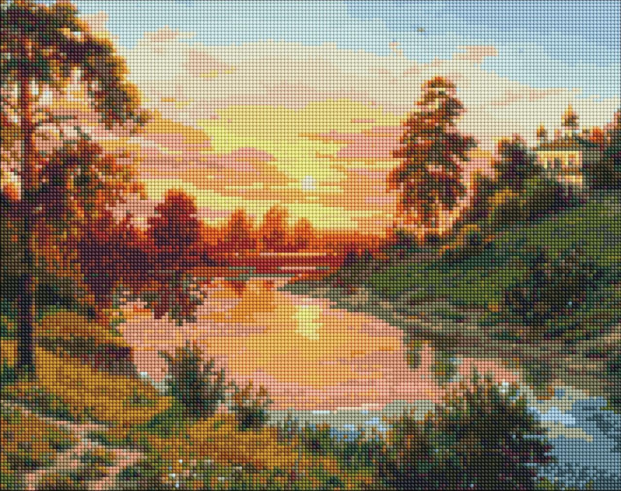 Алмазная мозаика Ideyka Тишина 40х50 см (AMO7136)