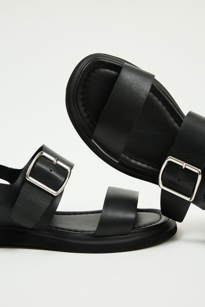 Босоножки женские LONZA кожаные р. 41 Черный (197624) - фото 4 Босоножки женские LONZA кожаные р. 41 Черный (197624) - фото 4