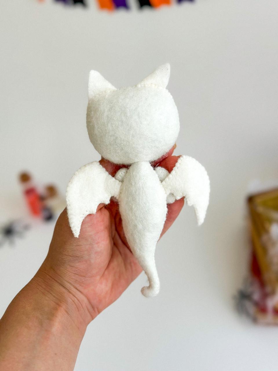 Игрушка Кот-призрак с тыквой (29528484) - фото 7 Игрушка Кот-призрак с тыквой (29528484) - фото 7