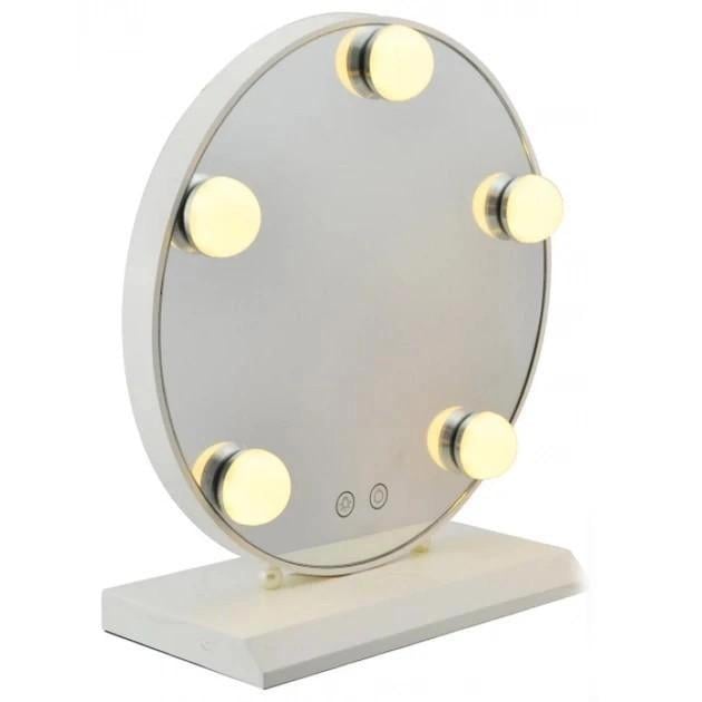 Зеркало для макияжа Mirror 5 LED LY-98 LED USB настольное (15985-1) - фото 1