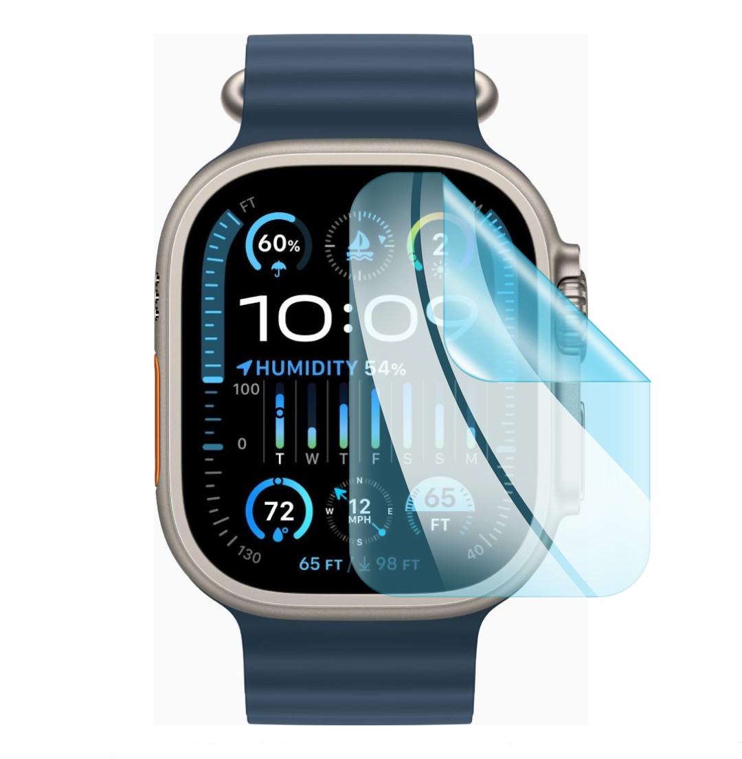 Захисна гідрогелева глянцева плівка Grade A на екран годинника Apple Watch Ultra 2 (HF-A01SNG-002-012)