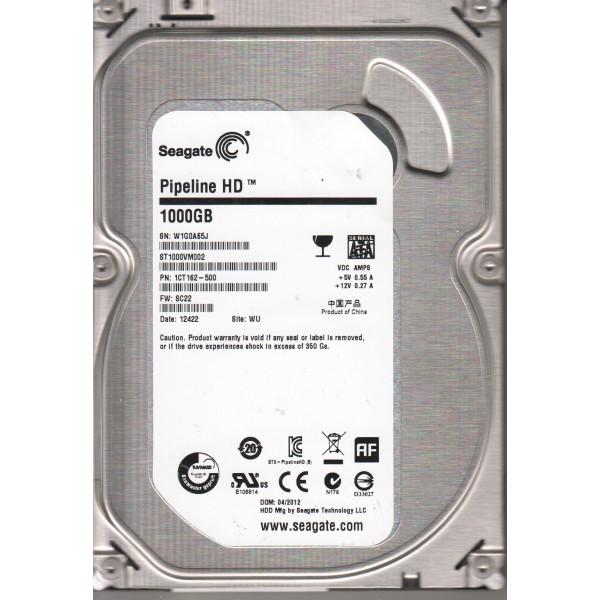 Жорсткий диск Seagate Pipeline HD HDD 3,5" SATA 1TB 5900rpm/64MB (ST1000VM002) Жорсткий диск Seagate Pipeline HD HDD 3,5" SATA 1TB 5900rpm/64MB (ST1000VM002)