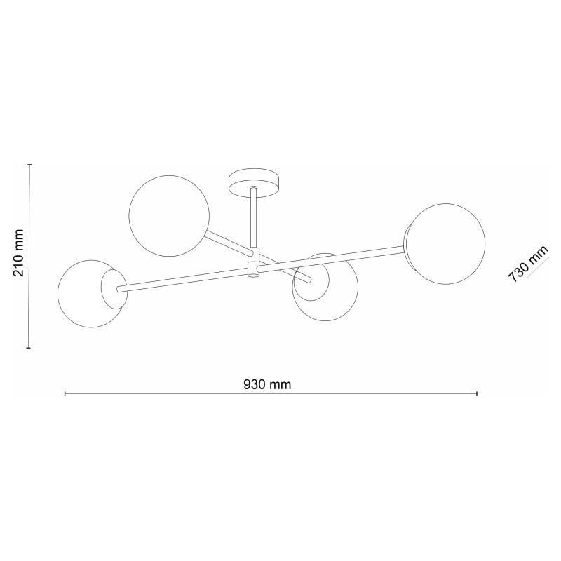 Люстра TK Lighting CADIX 4607 (TK4607) - фото 3 Люстра TK Lighting CADIX 4607 (TK4607) - фото 3