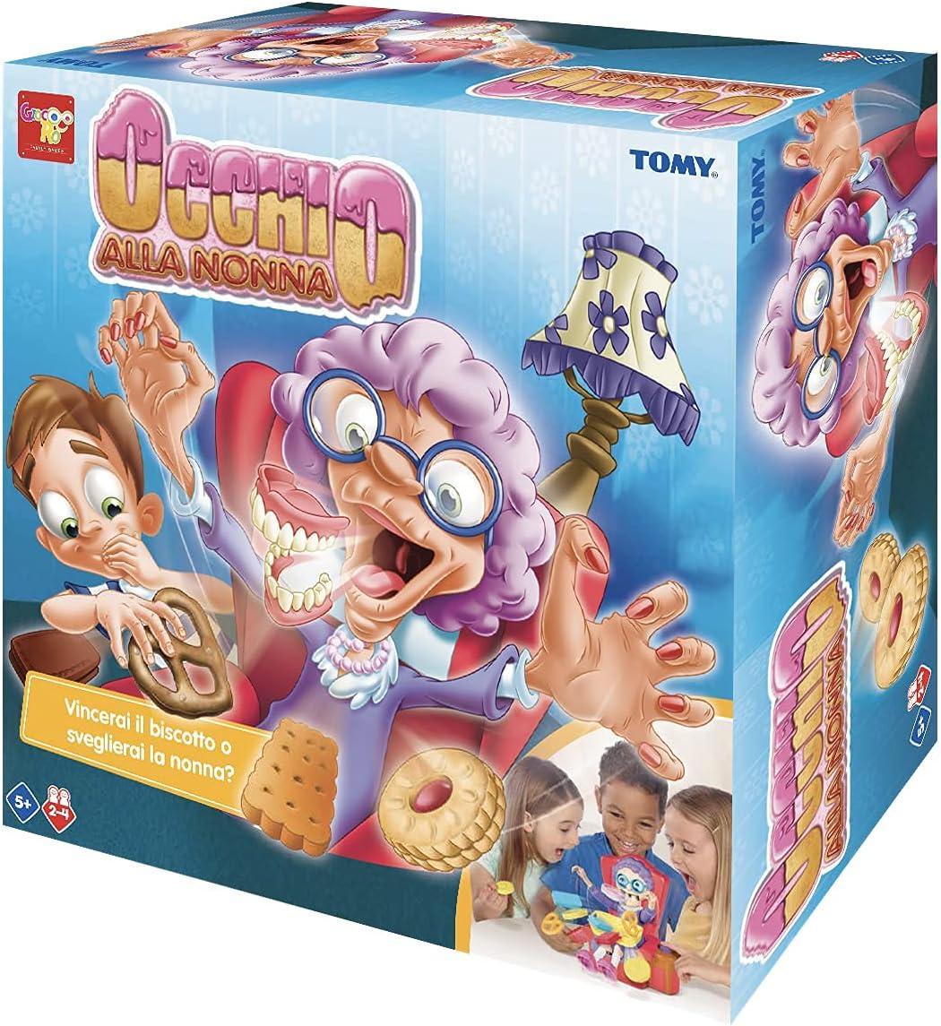 Настольная игра TOMY Жадная бабушка Occhio alla Nonna Greedy Granny семейная 2–4 игрока от 5 лет (SKU-203)