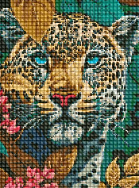 Алмазная мозаика Ideyka Опасный зверь 30x40 см (Id-AMO8135)