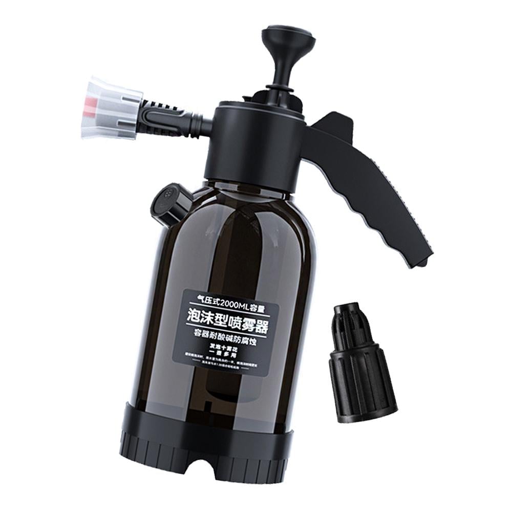 Пеногенератор-пульверизатор ручной насосный для мойки авто с мерной крышкой 2 л (PINAVT-BLK-PKR-1310)