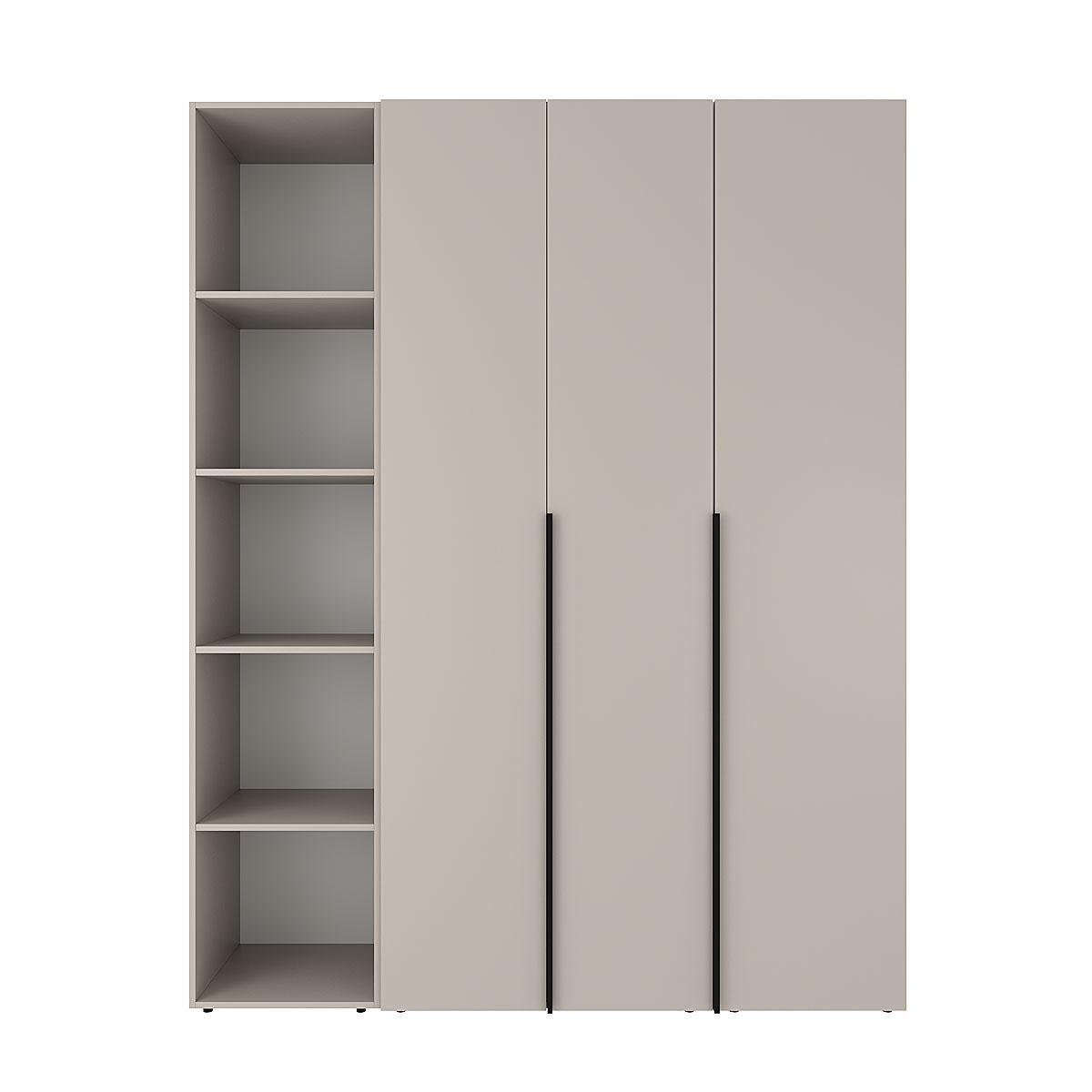 Шкаф распашной комбинированный ART IN HEAD №16 Light 1600x500x2200 мм Кашемир (GALTK01614000000) - фото 1 Шкаф распашной комбинированный ART IN HEAD №16 Light 1600x500x2200 мм Кашемир (GALTK01614000000) - фото 1