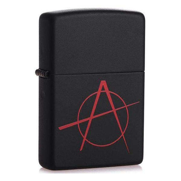 Зажигалка ZIPPO 20842 Black Matte ANArchY