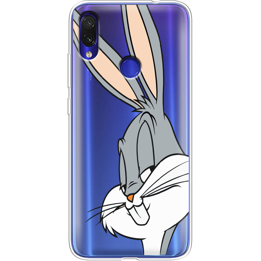 Чехол Boxface Xiaomi Redmi Note 7 Lucky Rabbit Прозрачный силикон (36202-bk81-36202)
