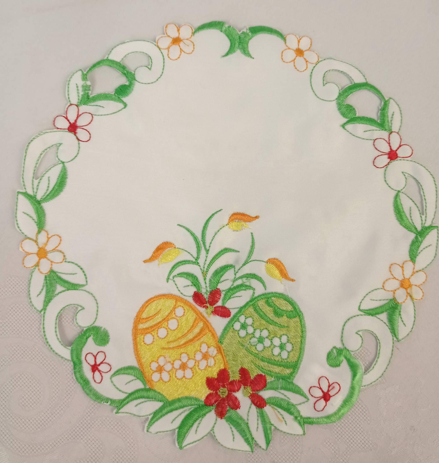 Салфетка пасхальная Bohao Easter Amazing D-30 White (CN14660)