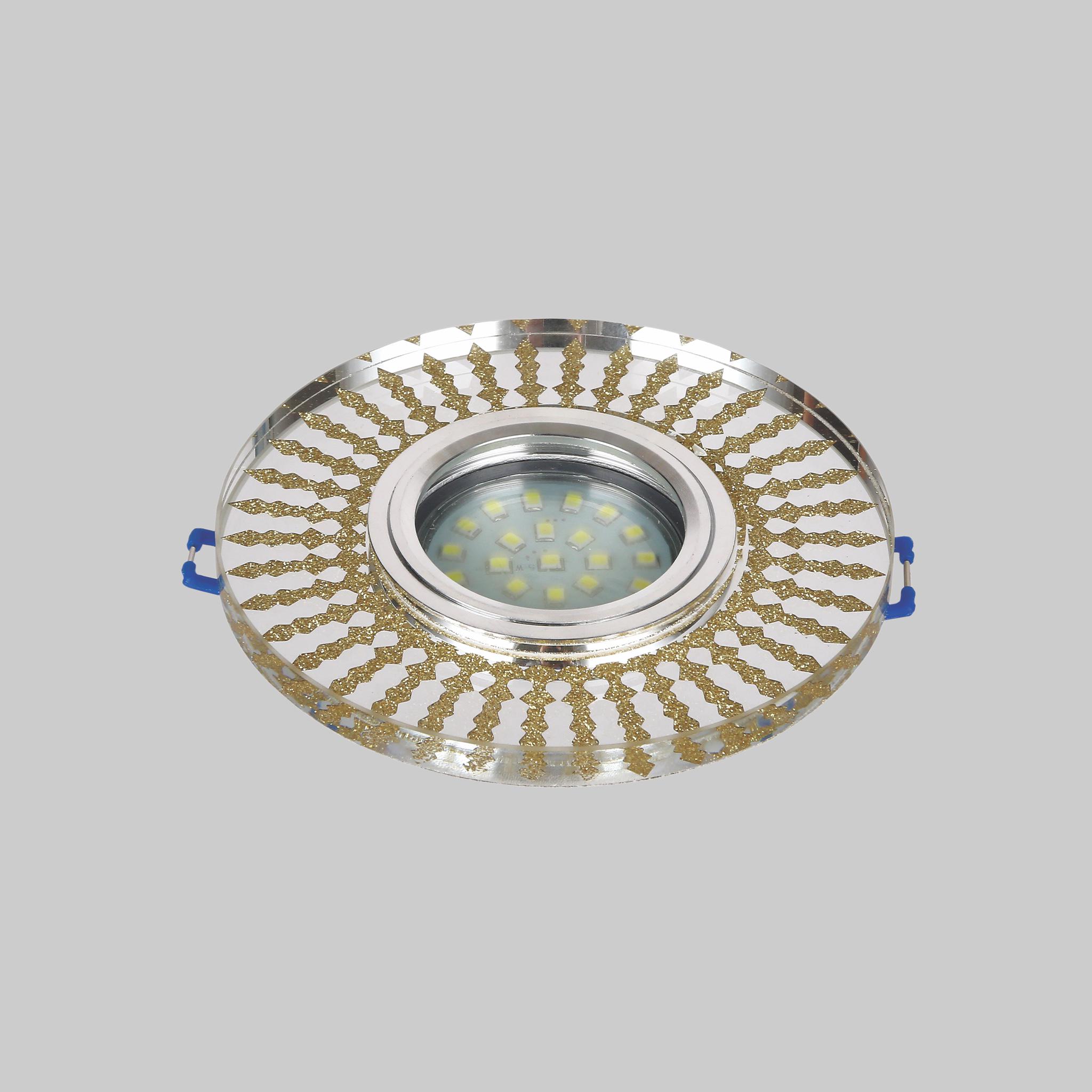 Светильник Circle светодиодный круглый 11 см Золотой